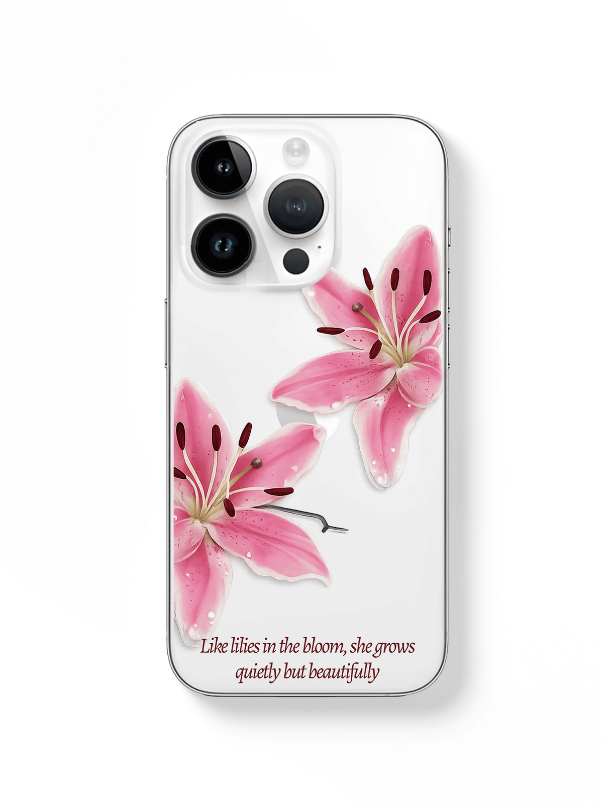 phone case. flowers.