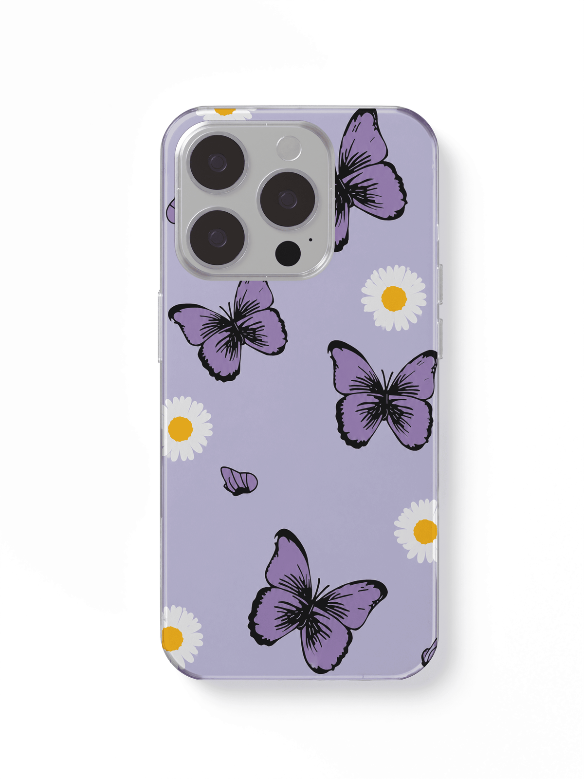 phone case cute butterfly and flowers