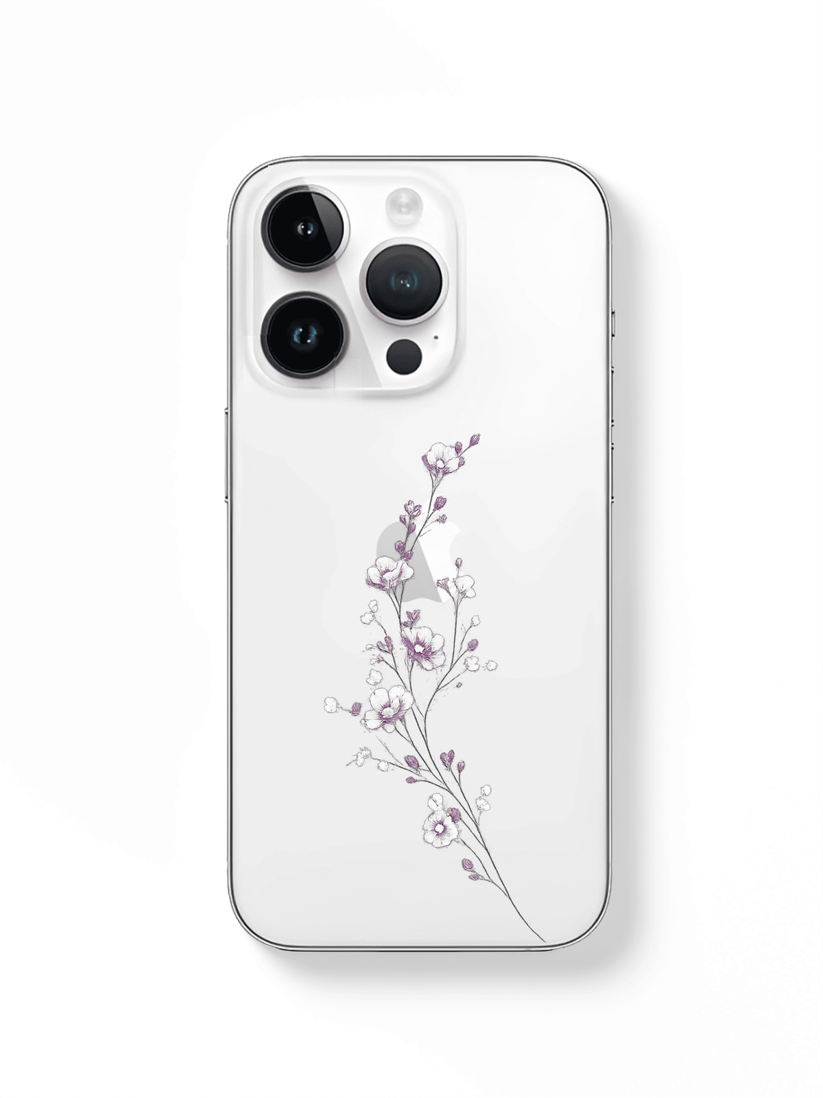 phone case flower purple