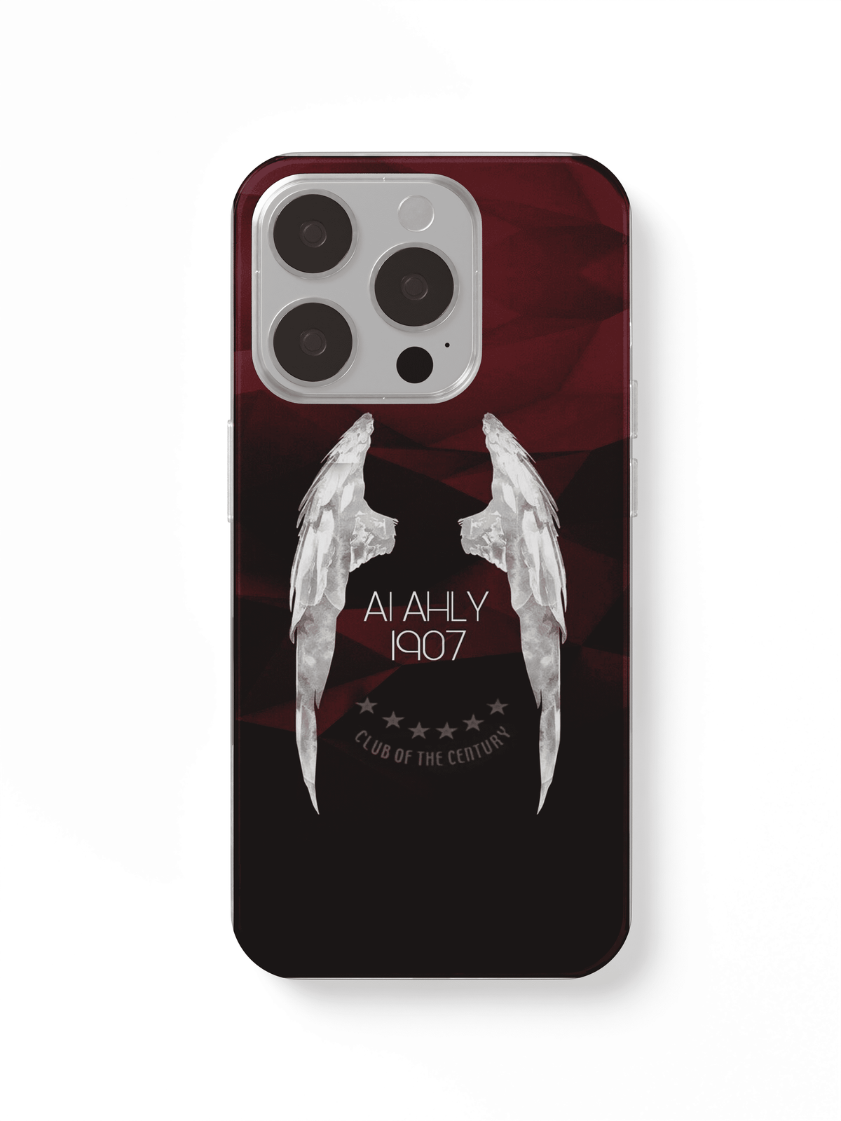 phone case heart fotball