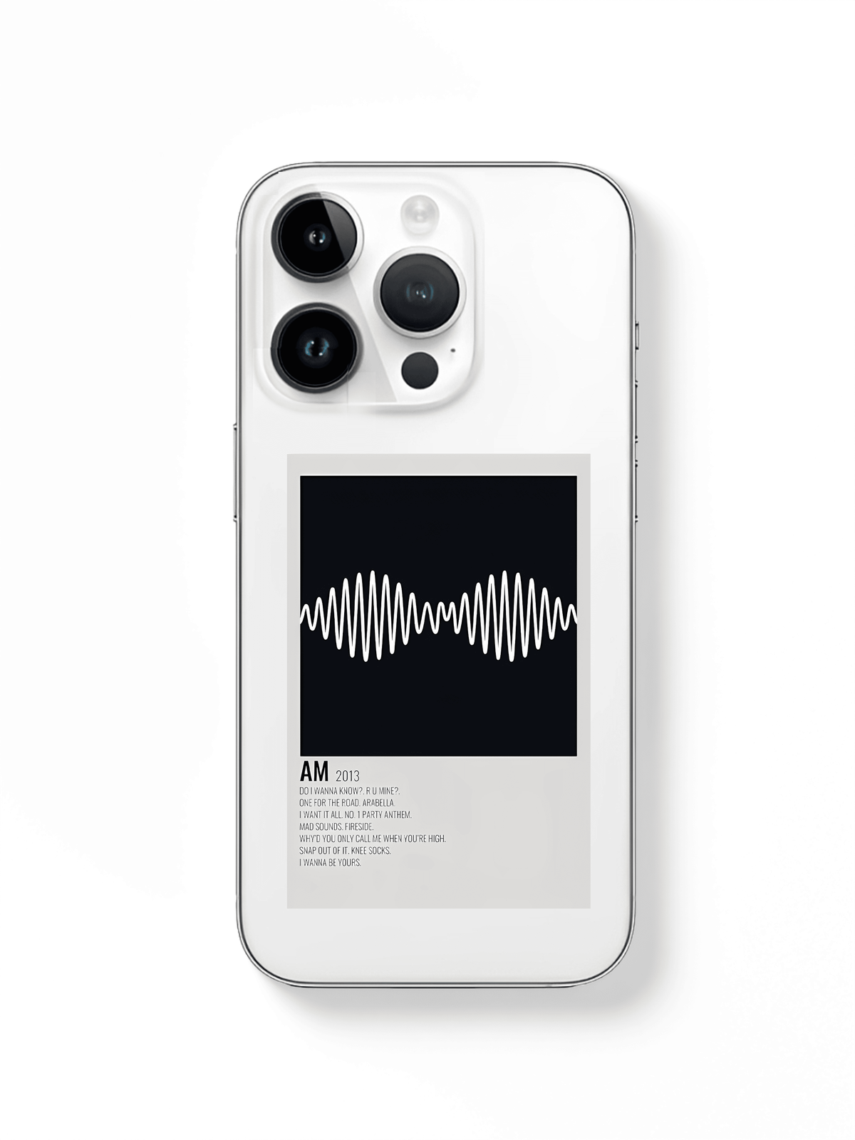 phone case photo and text