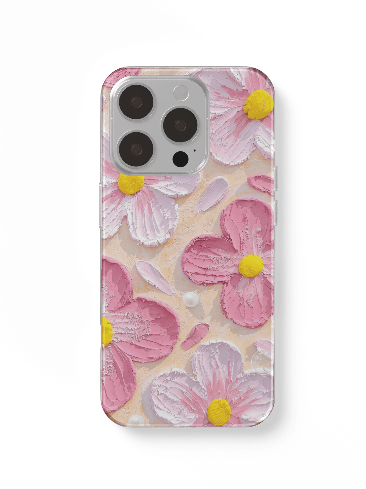 phone case flowers pink