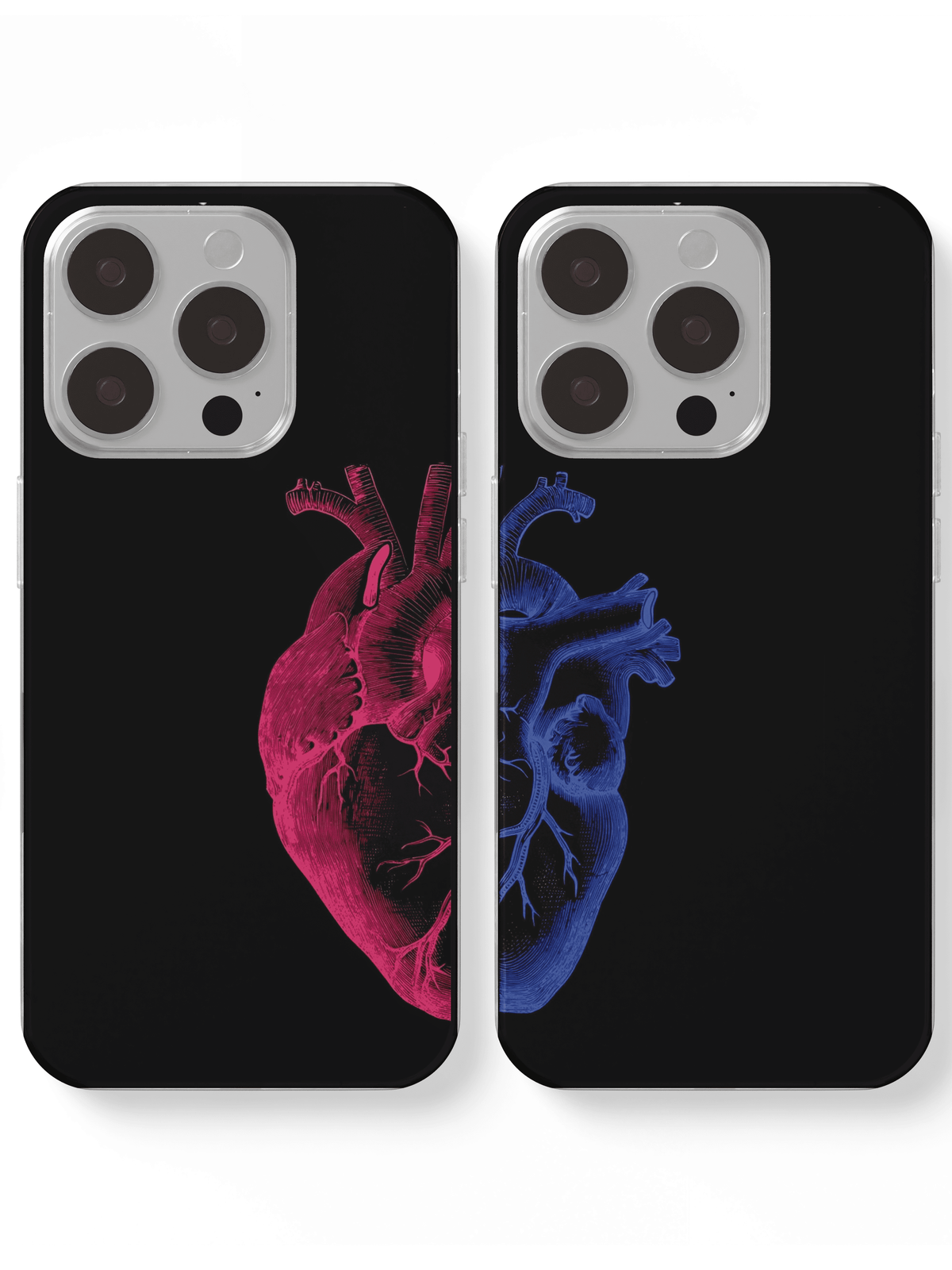 phone case heart couple
