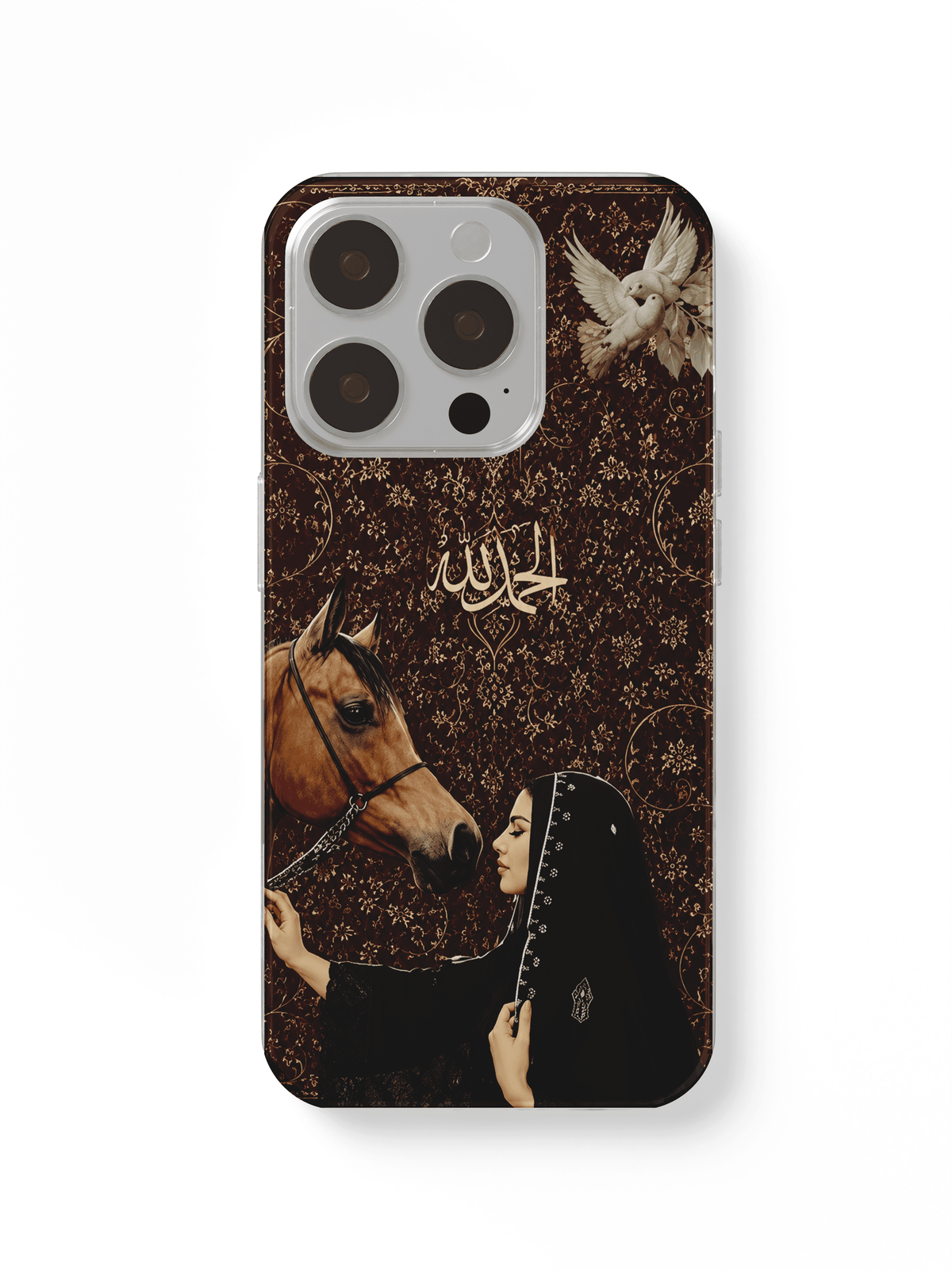 phone case horse and girl