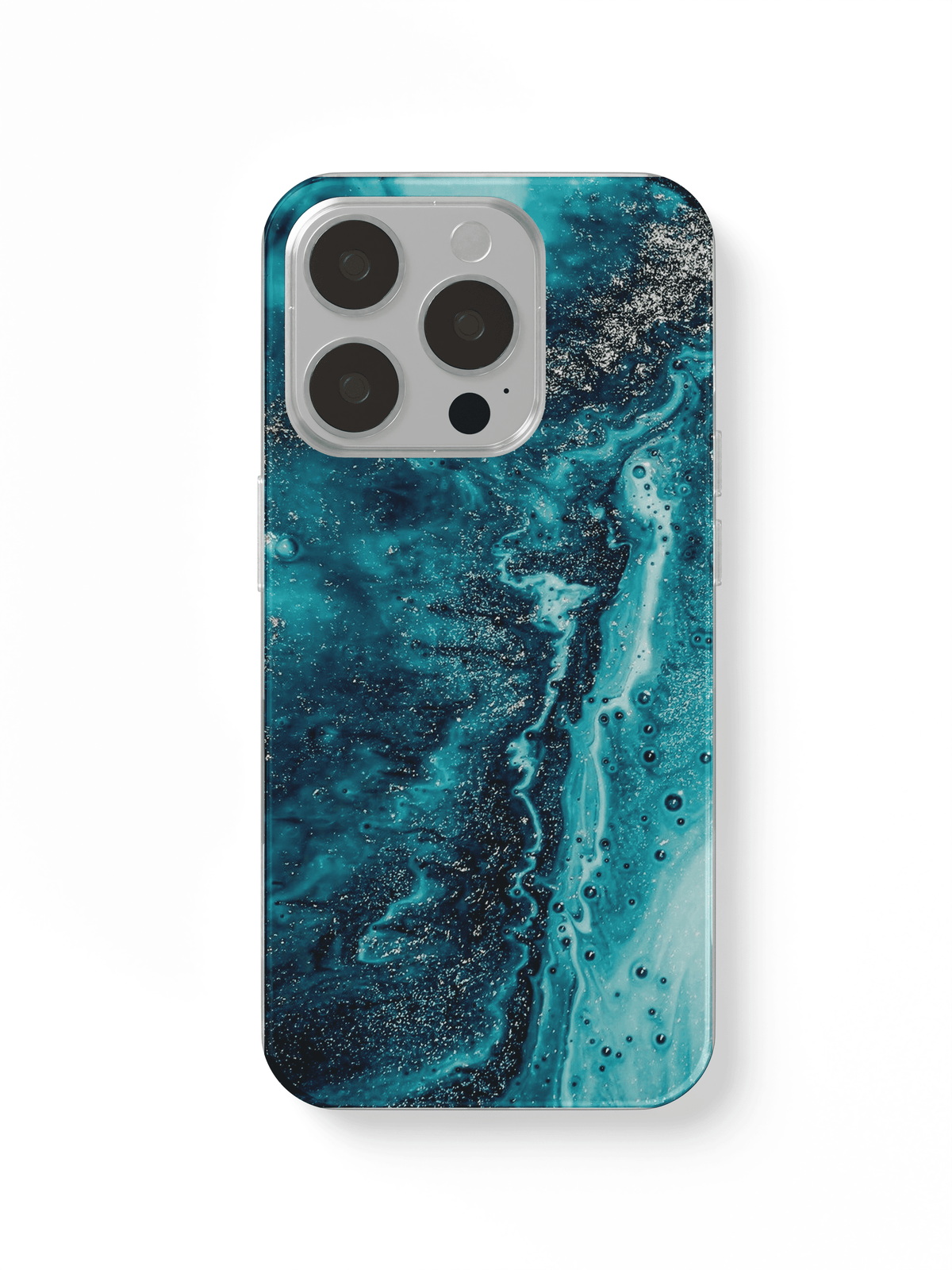 phone case marble blue