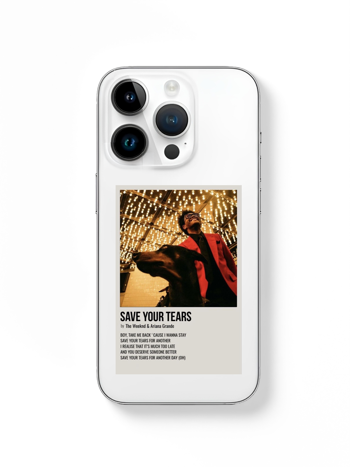 phone case save your tears