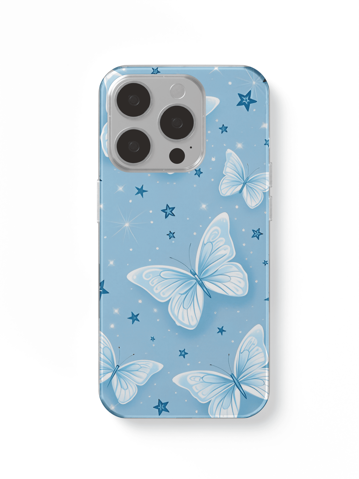 phone cover butterfly and stars